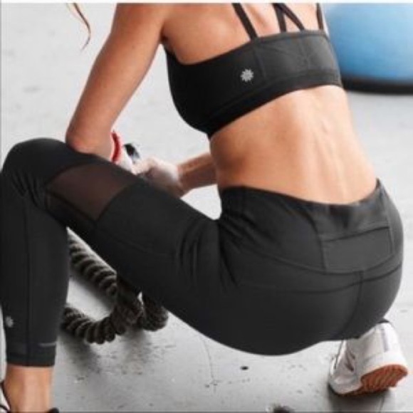 Athleta Stealth Mesh 7/8 Tight - Picture 2 of 10
